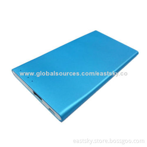 Universal slim power bank charger, stylish, designed to provide power for your iPhone, iPod and moreNew